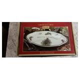 Spode Christmas Tree Merry Christmas Tray
