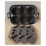 Cast Iron Baking Molds