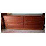 MCM Danish Wood Dresser 28x71x18