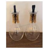 Pyrex Oil & Vinegar Bottles