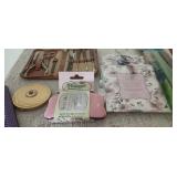 Ladies Vintage Compact, Hanger Satchets and More