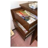 Cabinet of Table Cloths, Stationary & More