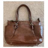 Dana Buchman Brown Leather Purse