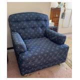 Blue Upholstered Chair