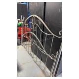 Metal Head & Foot Board No Side Bars (King Size ?)
