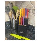 Lot Of Assorted Kitchen Utensils & Knives