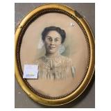 Antique Portrait 19x23 Aprox