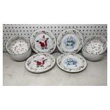 Pfaltzgraff winterberry Salad Plates & Bowls