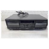 Technics Dual Deck Cassette Player