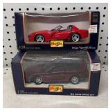 1:24 Scale Ford Mustang & Dodge Viper