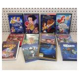 Walt Disney DVDs & 2 Sealed Bluray