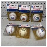 Team Logo Baseballs