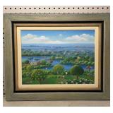 Original Painting Brazilian Artist overall 18x22