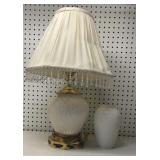 LENOX Lamp  & Vase