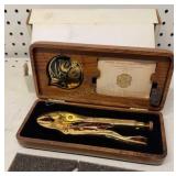 Gold Plated Collector Vise Grip Pliers