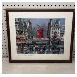 Le Moulin Rouge Print 15.5x19