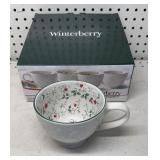 Pfaltzgraff Winterberry Mug Set