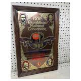 Strohs GOP Beer Mirror 14x21