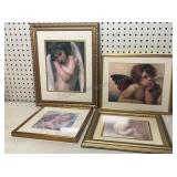 Cherub Framed Pictures