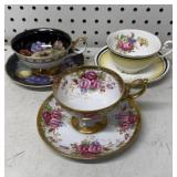 Group of Tea Cups & Saucers