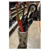 Umbrellas & Holder