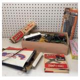 Box Of Misc Trains & Parts