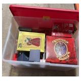 Tote of Christmas Ornaments