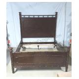 Martha Stewart Queen size bed frame. Solid w