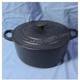 LeCreuset 22cm (3½Qt.) cast iron Dutch oven in