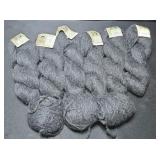 Yarn. 9 skeins of 100% Chunky Alpaca.