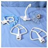 Kitchen-aid stand mixer beaters.