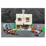 LEGO Winter Village Bakery. No box. Pieces not