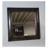 Wood framed Mirror. Two small dents in frame.