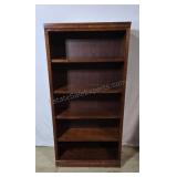 Wooden bookshelf. 60×30×16. Solid wood.