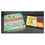 Board games. Opened boxes. Pieces not verified.