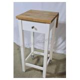 Ikea island trolley with small drop down side