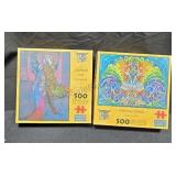 Tailten Games puzzles. 500 pieces each. In opened