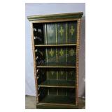 Vintage Asian motif bookshelf. 72×36×15