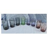 Coca-Cola glasses in the shape of 12oz. cans.