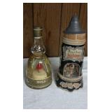 Vintage Bols Ballerina Gold Liquer Music Bottle