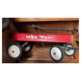 Metal Meijer Flyer Wagon