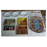 Stainless Steel Spreaders, Appetizer Forks and