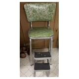 Vintage Step Stool Chair