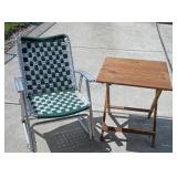 Outdoor Rocker, Folding Table and More