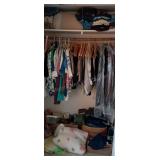 Bedroom Closet Contents-Assorted Clothing