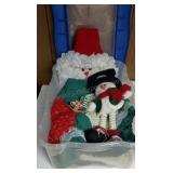 Patchwork Christmas Tree Skirt/Tote of Xmas Decor