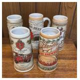 Strohs Beer Steins