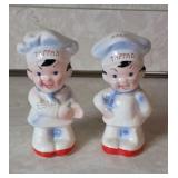 Vintage Tappan Chefs Salt & Pepper Shakers