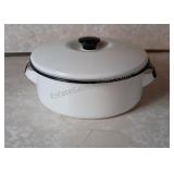 Vintage Enameled Stock Pot