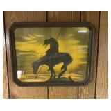 End of the Trail Framed Print